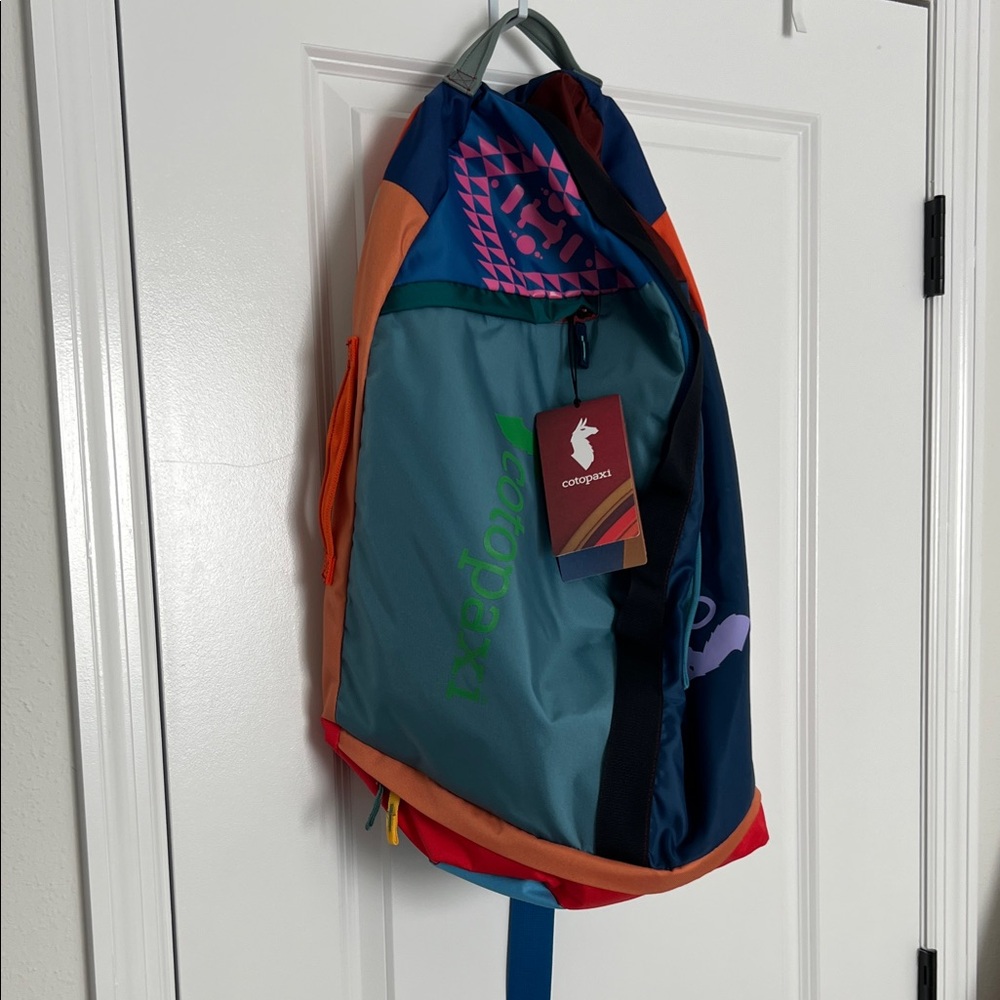 Cotopaxi Multicolor Backpack Duffle - Uyuni 46L - Del Dia one of a kind colorway